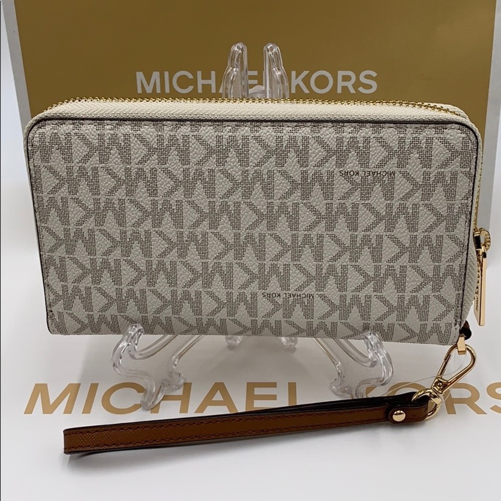 Michael Kors Jet Set Travel Phone Wallet Wristlet - Picture 5 of 16
